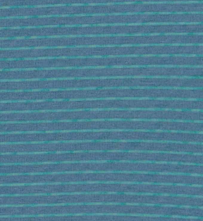 Lindsey Drawstring Dress Blue Green Stripe