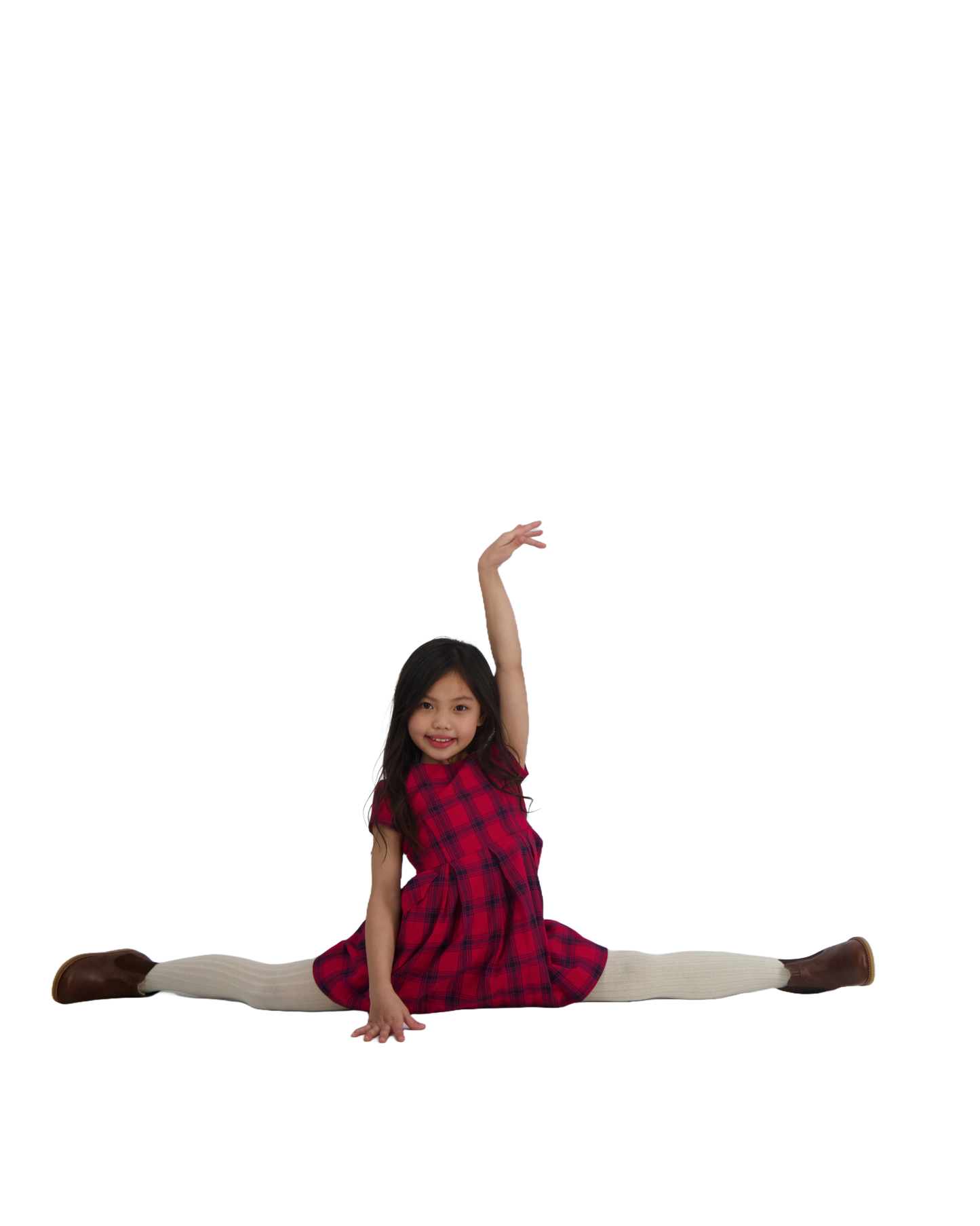 Scarlett Party Dress Red Plaid