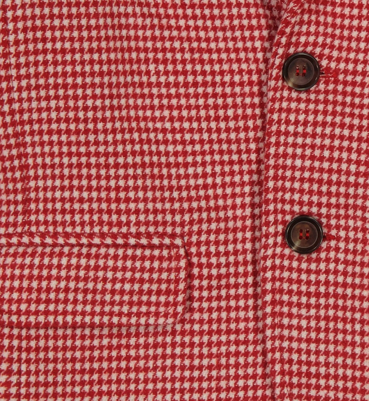Mac Boys Classic Blazer Red Houndstooth Check