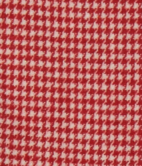 Scarlett Party Dress Red Houndstooth Check