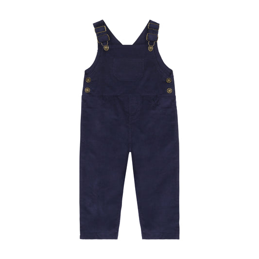 Brooks Boys Overall Navy Corduroy