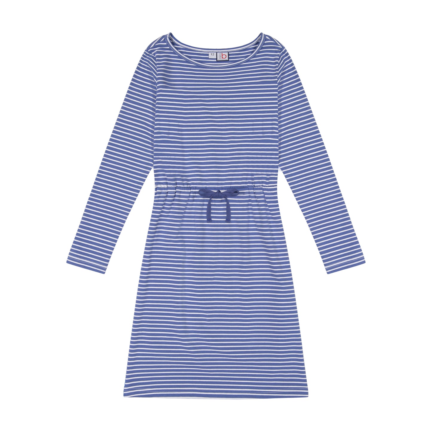 Lila Drawstring Dress Windsor Blue Stripe