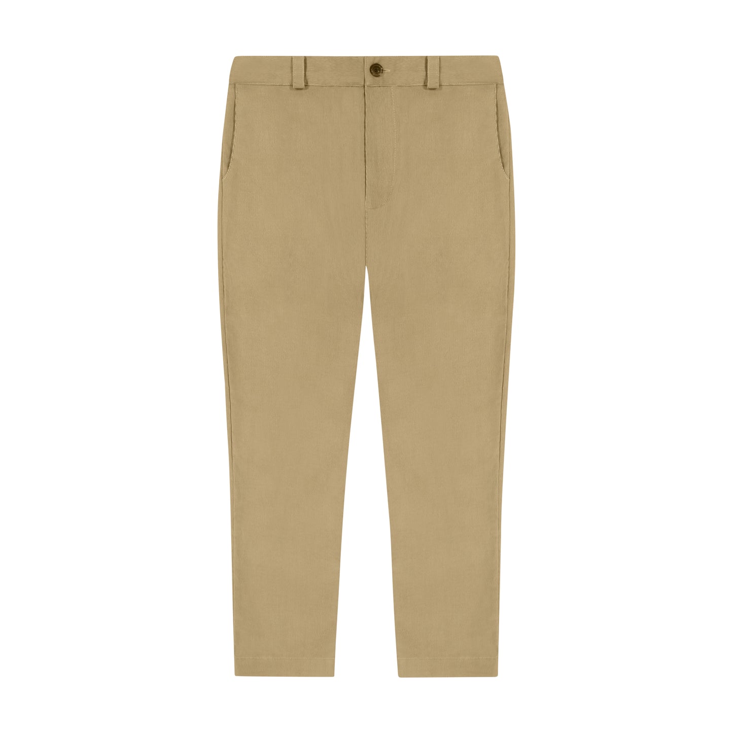 Alex Boys Flat Front Pant Khaki Corduroy