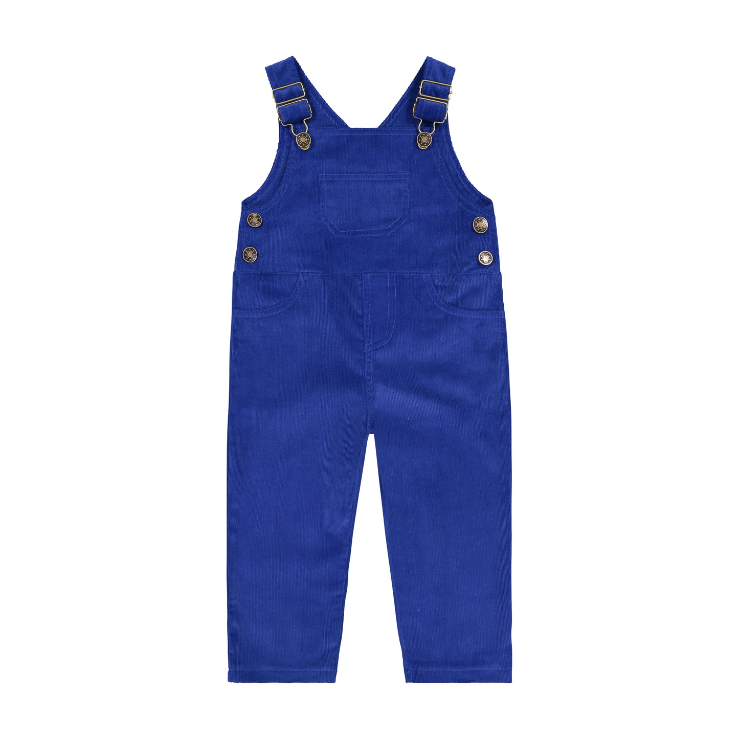 Brooks Boys Overall Royal Blue Corduroy
