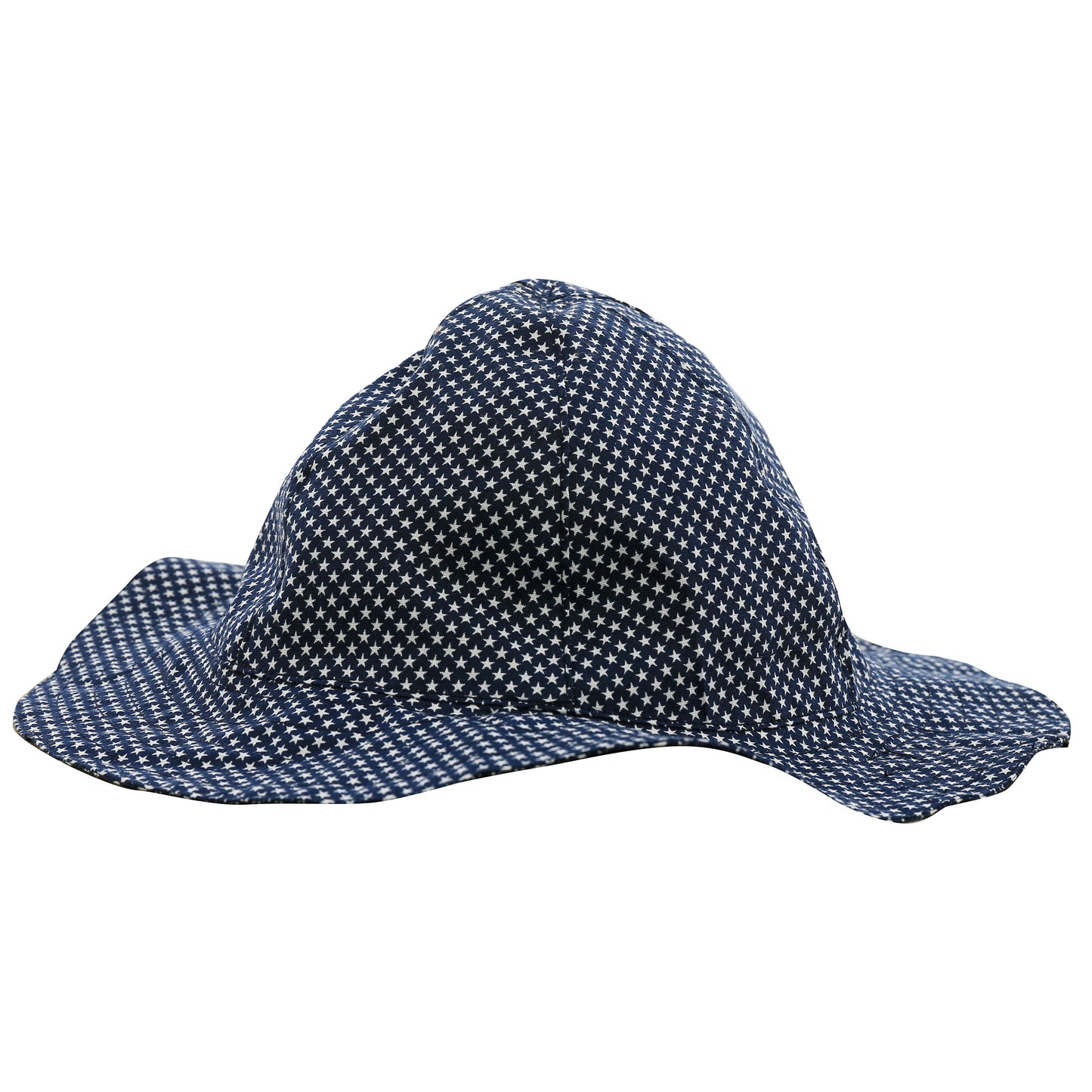Baby Sun Hat Navy Stars