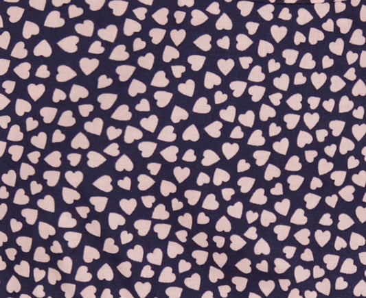 Nellie Girls Dress Mini Pink Hearts