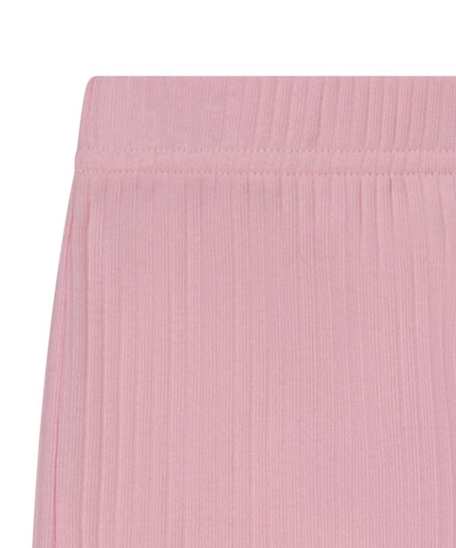 Leggings Light Pink Ribbed Knit