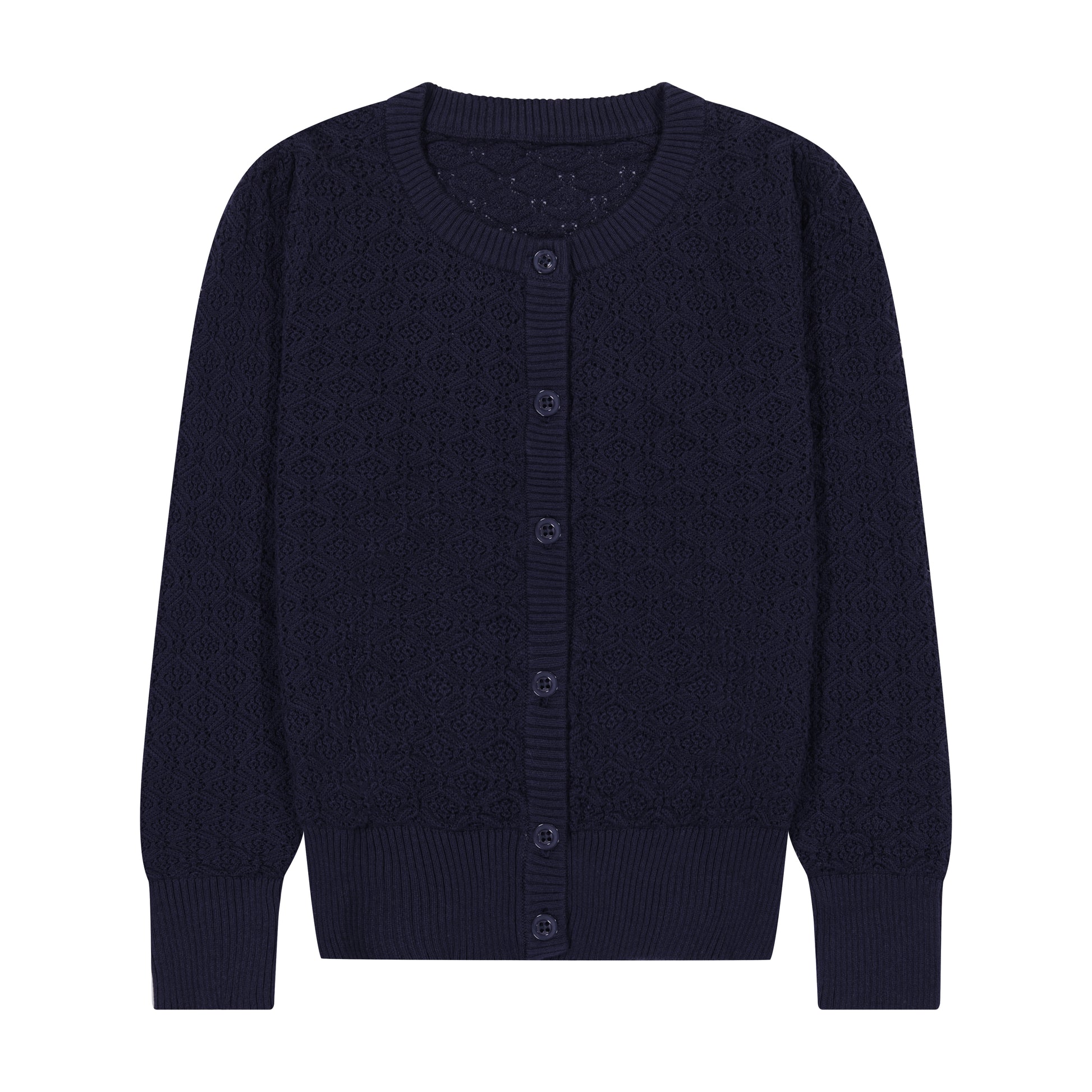 Button Cotton Lace Cardigan GANNI Cotton Lace Cardigan Endource