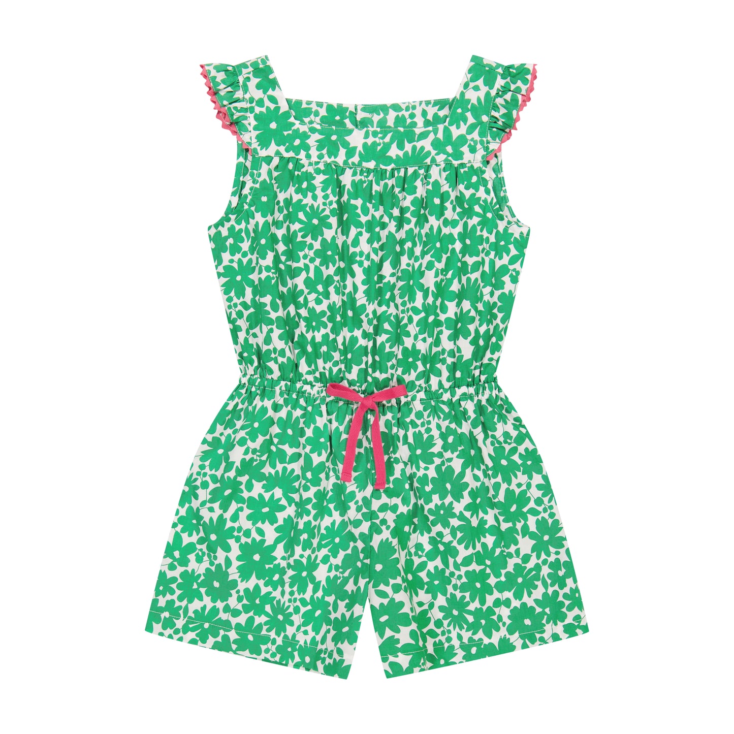 Gwynnie Romper Green Poppy