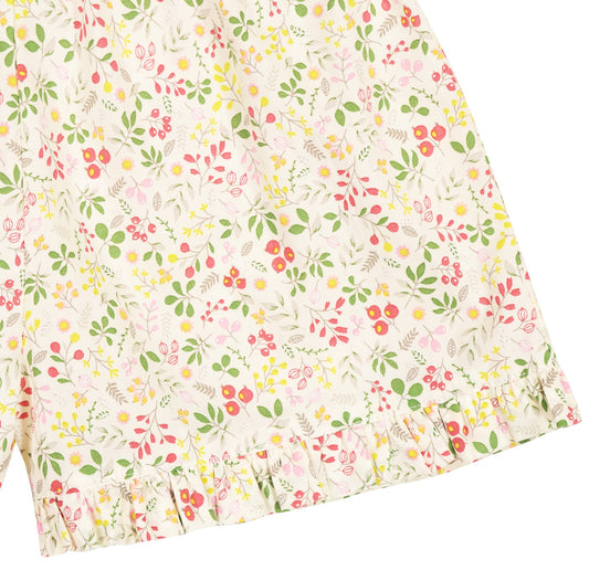 Lee Lee Ruffle Shorts Flora