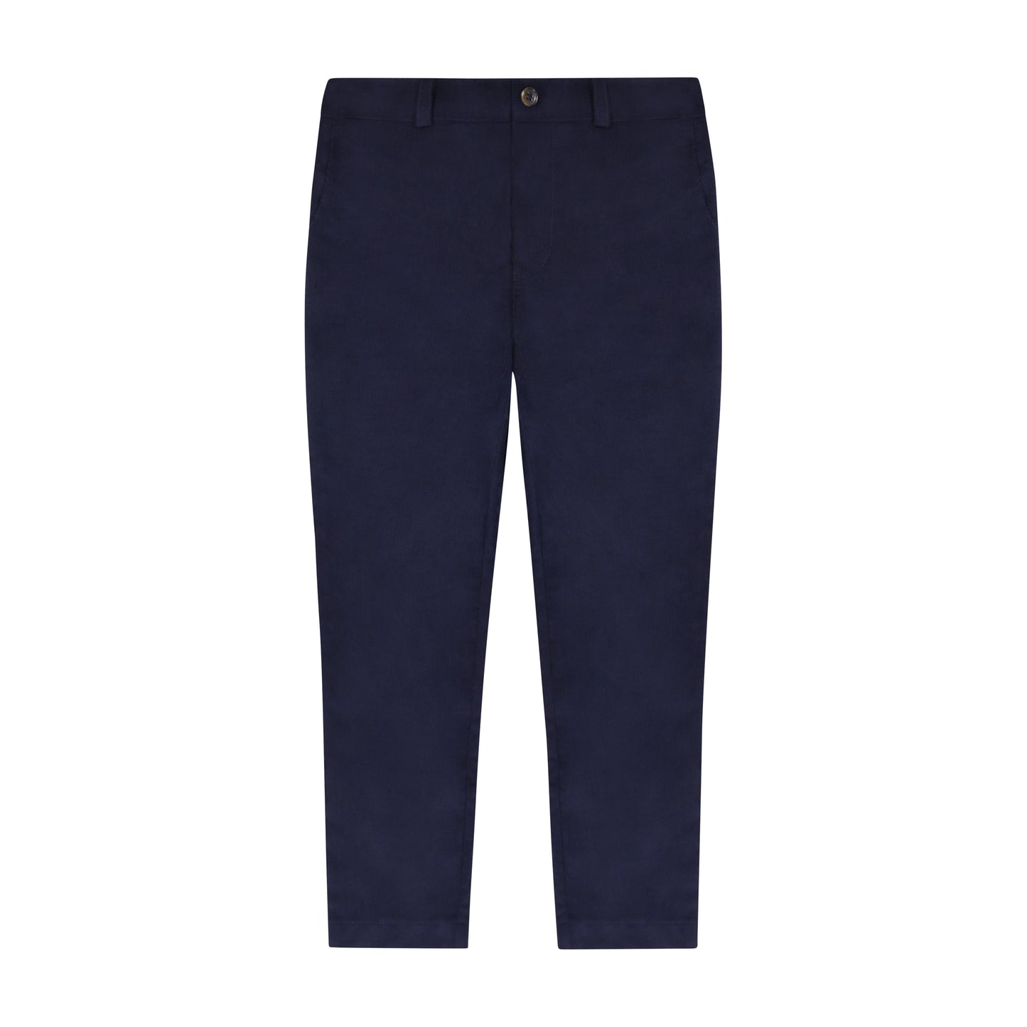Alex Boys Flat Front Pant Navy Corduroy
