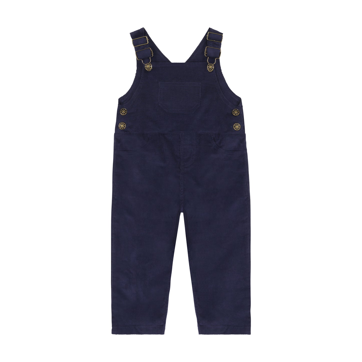 Brooks Boys Overall Navy Corduroy