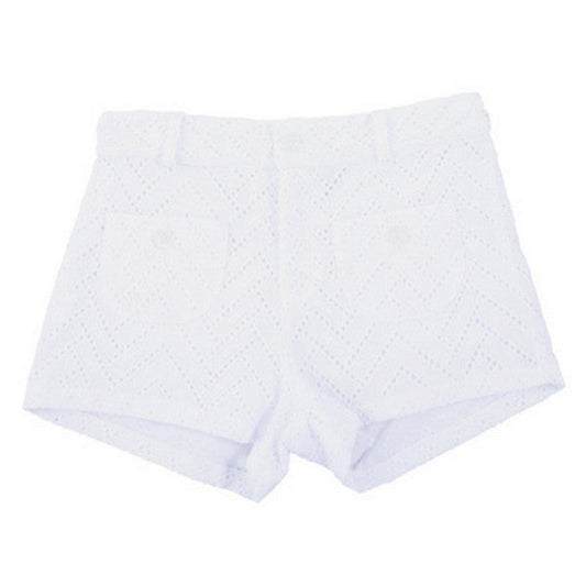 Miss Shannon Shorts White Eyelet