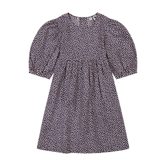 Nellie Girls Dress Mini Pink Hearts